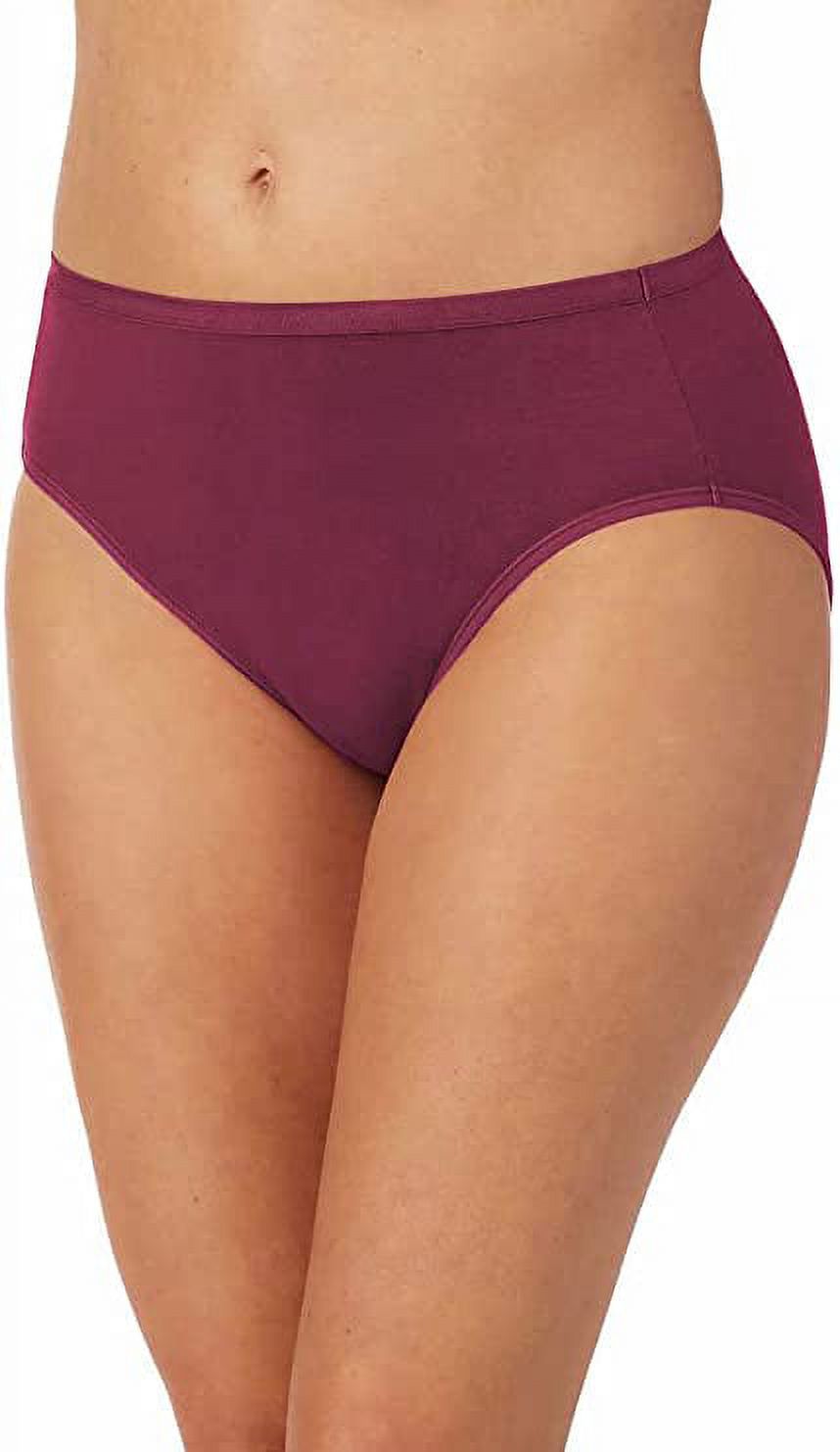 Carole Hochman Womens Hi Cut 5 Pack Pantie Set